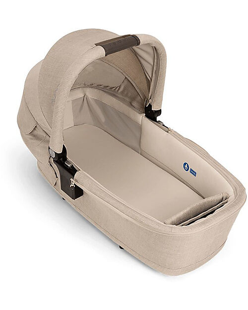 Nuna Carrycot Lytl - Biscuits - Chocolate - Comfortable and Safety Pram Systems