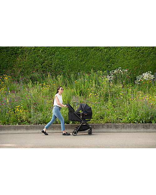 Nuna Carrycot Lytl - Caviar - Chocolate - Comfortable and Safety Pram Systems