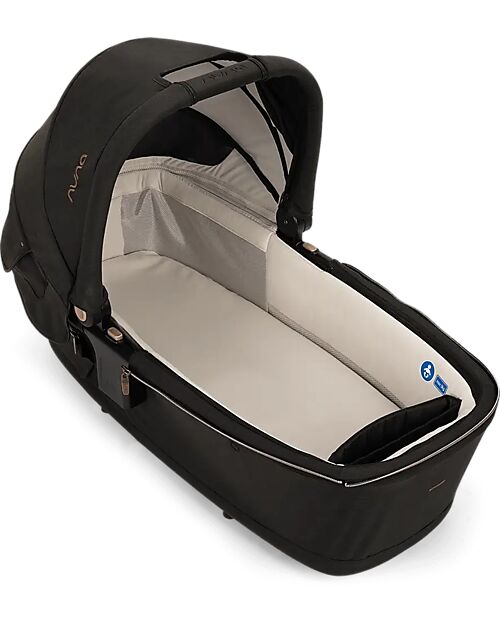 Nuna Carrycot Lytl - Riveted Rose - Comfortable and Safety Pram Systems