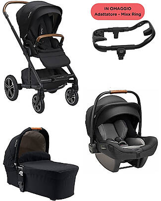 Nuna Carrycot Mixx Next Stroller Pipa Next i Size Car Seat