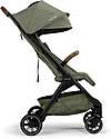 Nuna Compact TRVL Stroller - Pine - Green - Ideal for Traveling and for the City! Lights Strollers