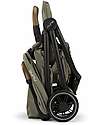 Nuna Compact TRVL Stroller - Pine - Green - Ideal for Traveling and for the City! Lights Strollers