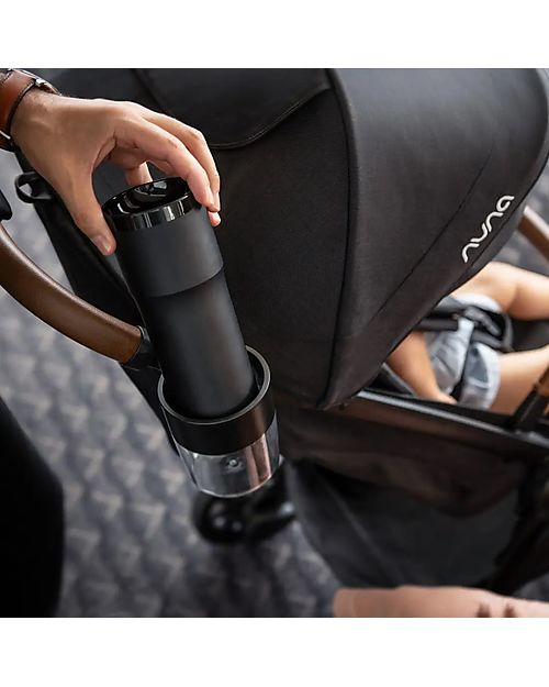 Nuna Cup Holder for TRVL Stroller - Black Accessories