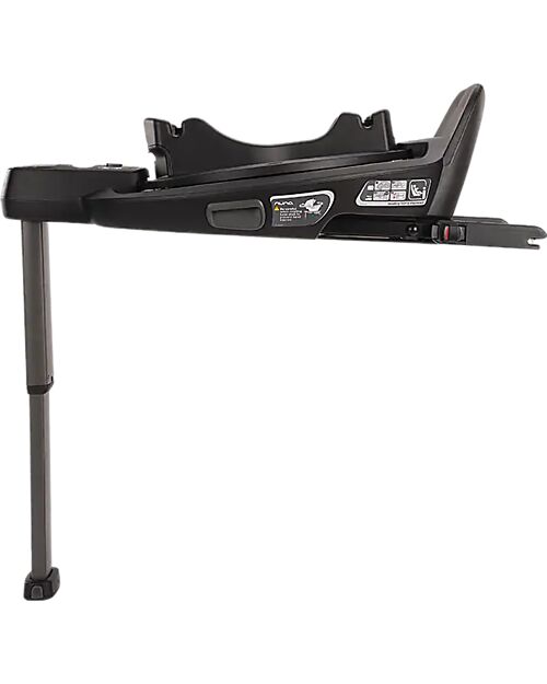 Nuna Curv Car Seat Base - Caviar - 360° Rotation Car Seat Accessories