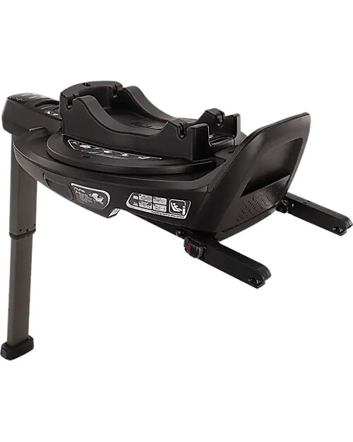 Nuna Curv Car Seat Base - Caviar - 360° Rotation Car Seat Accessories