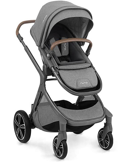 Nuna Demi Grow Pushchair + Bassinet - Threaded - 2 products in 1 Double Pushchairs