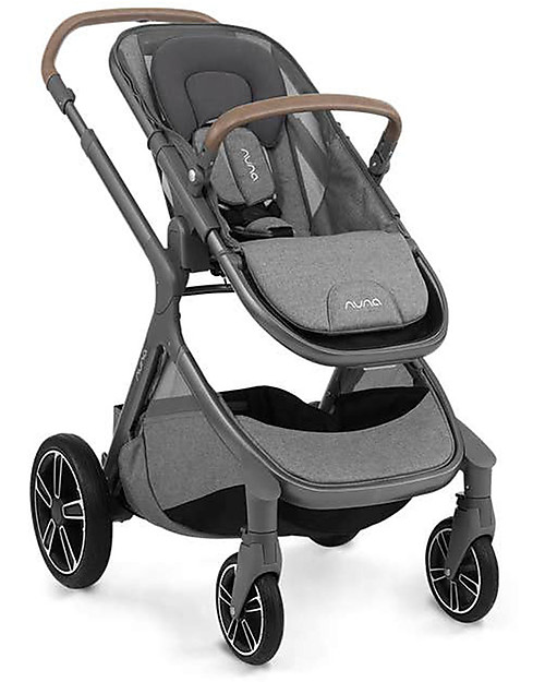 Nuna Demi Grow Pushchair + Bassinet - Threaded - 2 products in 1 Double Pushchairs