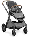 Nuna Demi Grow Pushchair + Bassinet - Threaded - 2 products in 1 Double Pushchairs