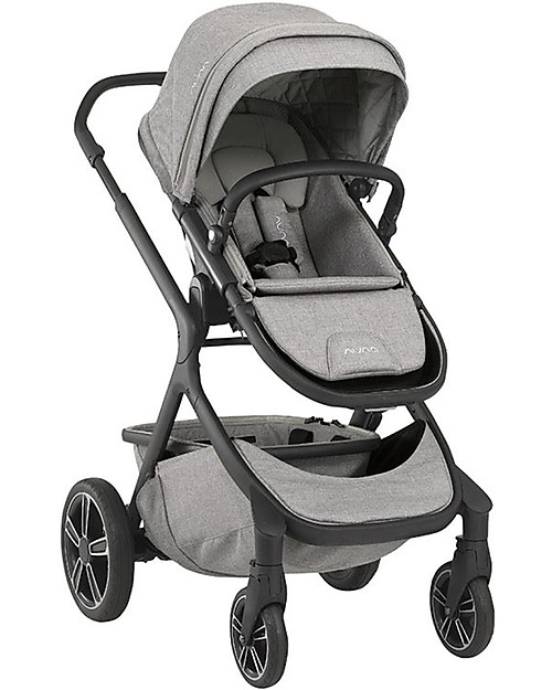 Nuna Demi Grow Stroller - Frost - Convert to Double! Double Pushchairs