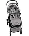 Nuna Demi Grow Stroller - Frost - Convert to Double! Double Pushchairs