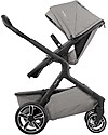 Nuna Demi Grow Stroller - Frost - Convert to Double! Double Pushchairs