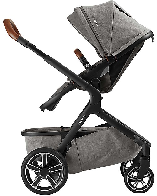 Nuna Demi Grow Stroller - Oxford - Convert to Double! Double Pushchairs