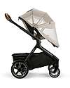 Nuna Demi Grow Stroller with Summer Canopy - Hazelwood - Convert to Double! Double Pushchairs