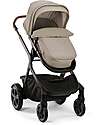 Nuna Demi Grow Stroller with Summer Canopy - Hazelwood - Convert to Double! Double Pushchairs