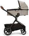 Nuna Demi Grow Stroller with Summer Canopy - Hazelwood - Convert to Double! Double Pushchairs