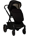 Nuna Demi Grow Stroller with Summer Canopy - Riveted - Convert to Double! Double Pushchairs
