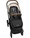Nuna Demi Grow Stroller with Summer Canopy - Timber - Convert to Double! Double Pushchairs