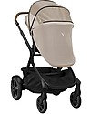 Nuna Demi Grow Stroller with Summer Canopy - Timber - Convert to Double! Double Pushchairs