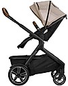 Nuna Demi Grow Stroller with Summer Canopy - Timber - Convert to Double! Double Pushchairs