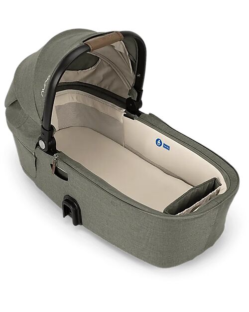 Nuna Demi Next Carrycot - Pine - Elegant and Versatile Pram Systems