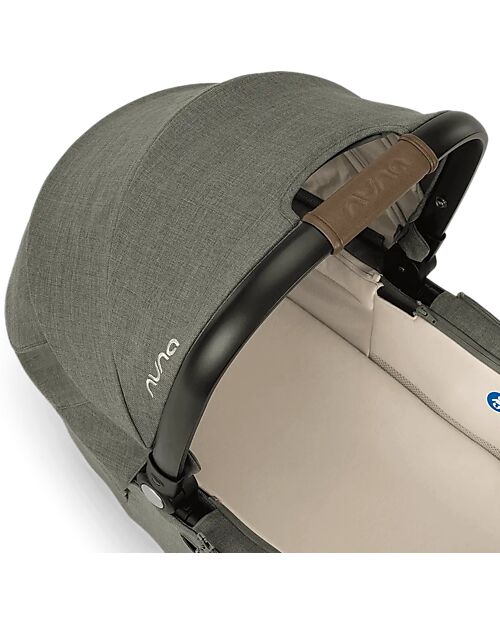 Nuna Demi Next Carrycot - Pine - Elegant and Versatile Pram Systems