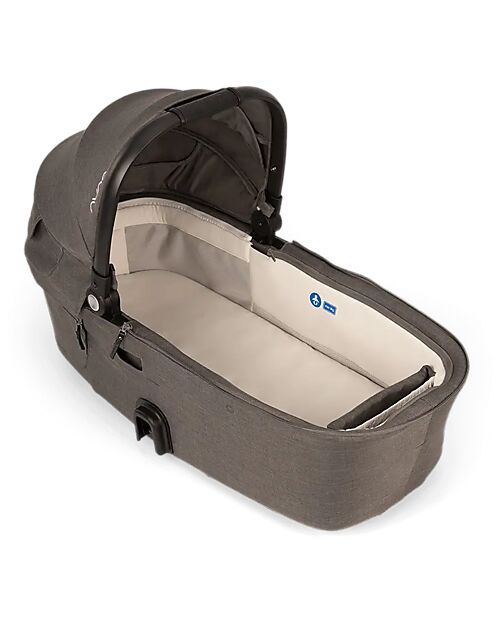 Nuna Demi Next Carrycot - Thunder - Elegant and Versatile Pram Systems