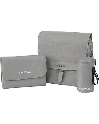 Nuna Diaper Bag - Frost - with Changing pad Organize and Bags