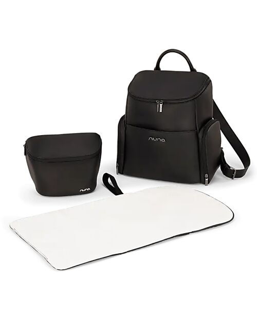 Nuna Diaper Bag - Taupe - with Changing Pad Changing Backpack