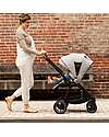 Nuna Duo Triv Next Stroller + Pipa Next i-Size Car Seat - Biscuits - Chocolate   Trio and Duo Strollers