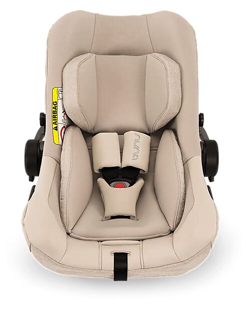 Nuna Duo Triv Next Stroller + Pipa Next i-Size Car Seat - Biscuits - Chocolate   Trio and Duo Strollers