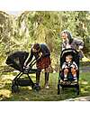 Nuna Fully-featured and Compact Triv Stroller - Riveted Limited Edition - to Travel! Lights Strollers