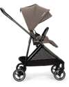 Nuna Ixxa Next Stroller - Chestnut - Ultra-Lightweight and Compact, Only 6 kg! Pushchairs