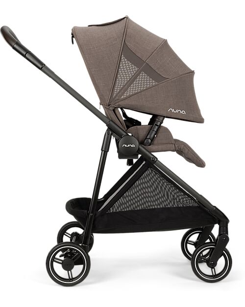 Nuna Ixxa Next Stroller - Chestnut - Ultra-Lightweight and Compact, Only 6 kg! Pushchairs