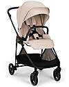 Nuna Ixxa Stroller - Biscotti - Ultralight and Compact only 6Kg! Lights Strollers