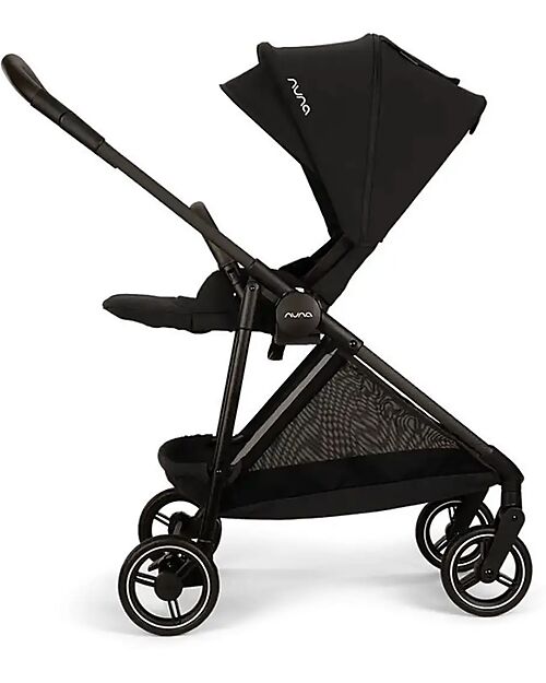 Nuna Ixxa Stroller - Caviar - Ultralight and Compact only 6Kg! Lights Strollers