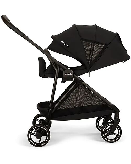 Nuna Ixxa Stroller - Caviar - Ultralight and Compact only 6Kg! Lights Strollers