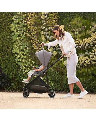 Nuna Ixxa Stroller - Granite - Ultralight and Compact only 6Kg! Lights Strollers