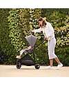 Nuna Ixxa Stroller - Riveted Rose - Ultralight and Compact only 6Kg! Lights Strollers