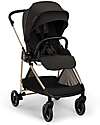Nuna Ixxa Stroller - Riveted Rose - Ultralight and Compact only 6Kg! Lights Strollers