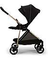 Nuna Ixxa Stroller - Riveted Rose - Ultralight and Compact only 6Kg! Lights Strollers