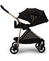 Nuna Ixxa Stroller - Riveted Rose - Ultralight and Compact only 6Kg! Lights Strollers