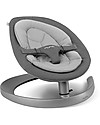 Nuna Leaf Curv Rocking Chair - Granite - Elegant - Turns into a Comfortable Armchair! Bouncers