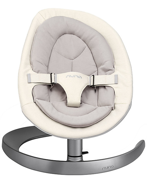 Nuna Leaf Curv Rocking Seat - Birch - Elegant + Quiet + Natural! Bouncers