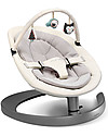 Nuna Leaf Curv Rocking Seat - Birch - Elegant + Quiet + Natural! Bouncers
