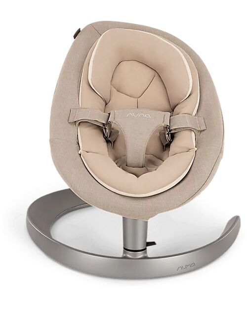 Nuna Leaf Grow Rocking Bouncer - Biscuits - with Toybar Bouncers