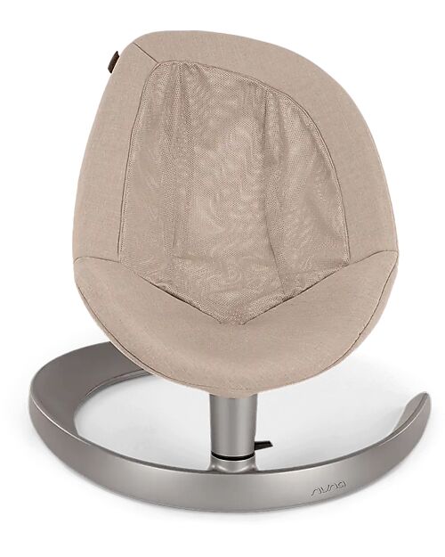 Nuna Leaf Grow Rocking Bouncer - Biscuits - with Toybar Bouncers