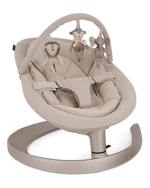 Nuna Leaf Grow Rocking Bouncer - Chateau - with Toybar Bouncers