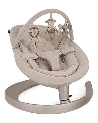 Nuna Leaf Grow Rocking Bouncer - Chateau - with Toybar Bouncers