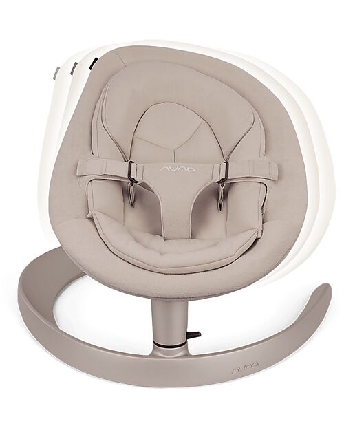 Nuna Leaf Grow Rocking Bouncer - Chateau - with Toybar Bouncers