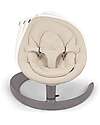 Nuna Leaf Grow Rocking Bouncer - Cloud - with Toybar Bouncers
